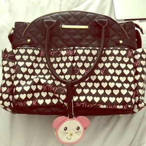 Betsy Johnson Tote/ DiaperBag
